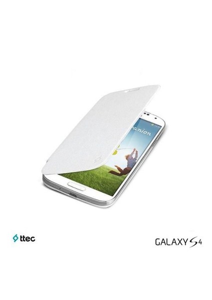 Flip Case Slim Samsung Galaxy S4 Beyaz