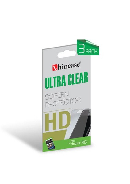 Ultra Clear HTC DESIRE 816 Ekran Koruma 3pack (3 adet) - CLHTC816