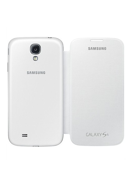 i9500 Galaxy S4 Kapaklı Kılıf Beyaz EF-FI950BWEGWW