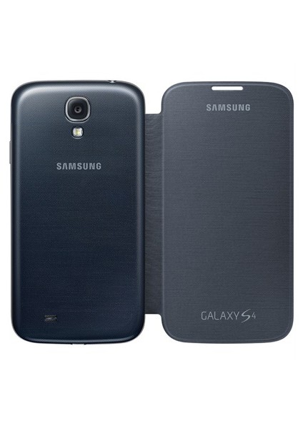 i9500 Galaxy S4 Kapaklı Kılıf Siyah EF-FI950BBEGWW