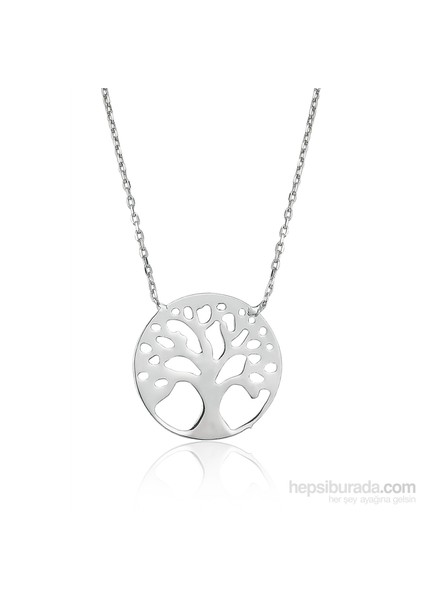Olivin Accesories Gümüş Hayat Ağacı Kolye 432694