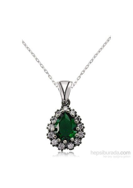 Bayan Lili Gümüş Hürrem Kolye