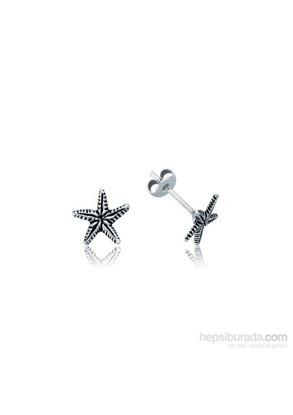 Olivin Accesories Gümüş Deniz Yıldızı Küpe 432153