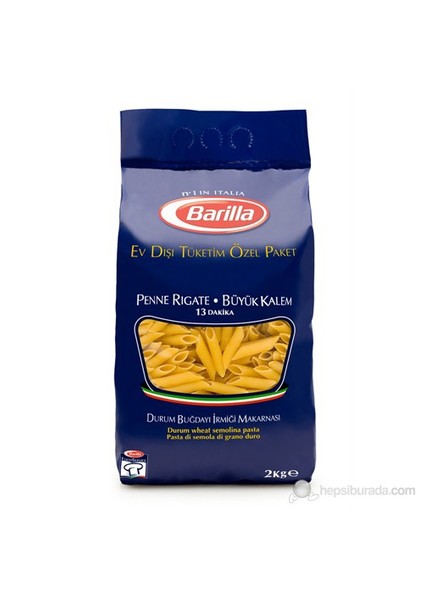 Penne Rigate/ Büyük Kalem Makarna 2 kg