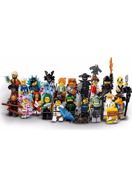 Ninjago Movie - 71019 Minifigür Serisi - Tam Set