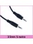 3.5Mm Stereo Ses Bağlantı Kablosu - Siyah - 5M 1