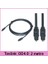 Digital Fiber Optical Od4.0 Toslink Ses Kablosu - Siyah - 2M 1