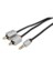 Nano Pro 3.5mm Stereo - 2 RCA Connector Audio Y Kablo 1,5m 1