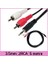 3.5Mm Erkek / 2Rca Erkek Ses Kablosu - 5M 1