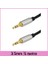 3.5Mm Metal Kafalı Ses Kablosu - 5M 1