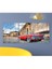 - Classic Car 3 Parçalı Canvas Tablo Saat - 96X40cm 1