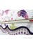 Zebra Perde Pliseli Butterfly 210X200 Etek Dilimli Mor 2