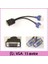 Dvı(59 Pin) To 2Xvga Kablo - 25Cm 1
