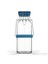 Zest Glass Süt Şişesi - 1,25 Lt - Mavi 1