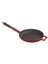 Kızartma Tavası Çap(Ø)24 Cm. Ahşap Kulplu Kırmızı 1