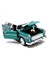 1955 Chevy Bel Air Nomad -Yeşil 1:24 Model Araba 2