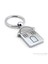 Home Ev Şeklinde Parlak Metal Anahtarlık Kc589 1