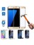 Samsung S7 Edge 3D Kavisli 9H Temperli Cam Ekran Koruyucu Gümüş 2