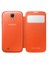 İ9500 Galaxy S4 S View Cover Kılıf - Turuncu Ef-Cı950boegww 2