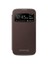 İ9500 Galaxy S4 S View Cover Kılıf - Kahve Ef-Cı950baegww 1