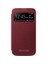 İ9500 Galaxy S4 S View Cover Kılıf - Kırmızı Ef-Cı950bregww 1