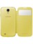 İ9500 Galaxy S4 S View Cover Kılıf - Sarı Ef-Cı950byegww 2