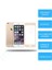 Mobile World iPhone 6 PLUS Renkli Cam Ekran Koruyucu Gold - 2570 1
