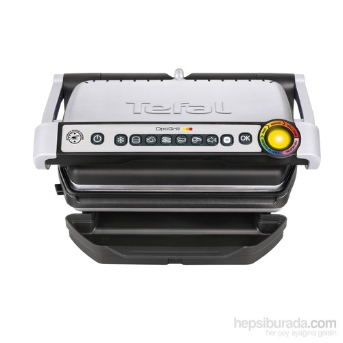 Tefal OptiGrill+ 4 Porsiyon Kapasiteli 2000 Watt 6 Programlı Barbekü Izgara ve Tost Makinesi