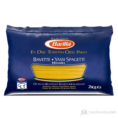 Barilla Bavette/ Yassı Spagetti Makarna 2 kg Fiyatı