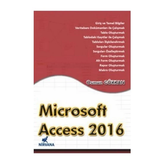 Microsoft Access 2016 - Osman Gürkan