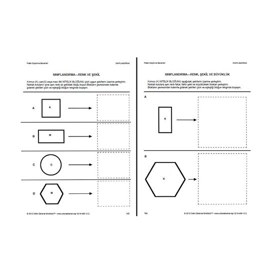 Pratik Düşünme Becerileri Eğitim Kiti (1 Kitap + 3 Materyal) Kitabı