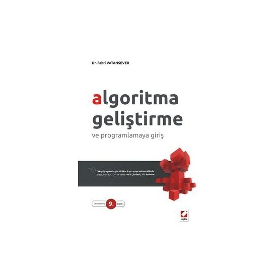 Algoritma Geliştirme Ve Programlamaya Giriş Kitabı Ve Fiyatı