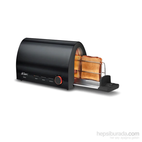 Arzum Fırrın Ekmek Kızartma Makinesi-Siyah
