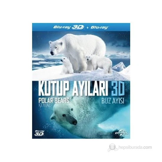 Polar Bears Ice Bear 3D (Kutup Ayıları Buz Ayısı) (Blu-Ray Disc)
