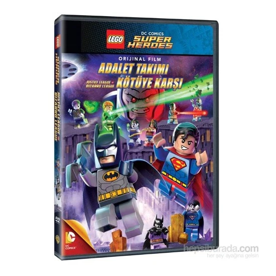LEGO: DC - Justice League vs Bizarro (LEGO: DC - Adalet Takımı Kötülere Karşı) (DVD)