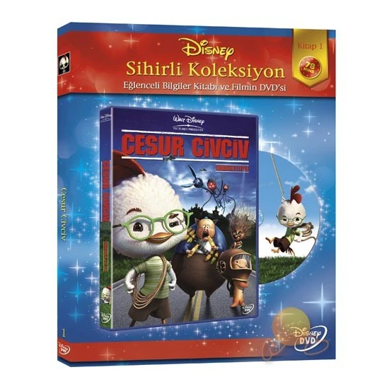 Chicken Little (Cesur Civciv) (Sihirli Koleksiyon DVD + Kitap)