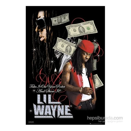 Lil Wayne Dollars Maxi Poster