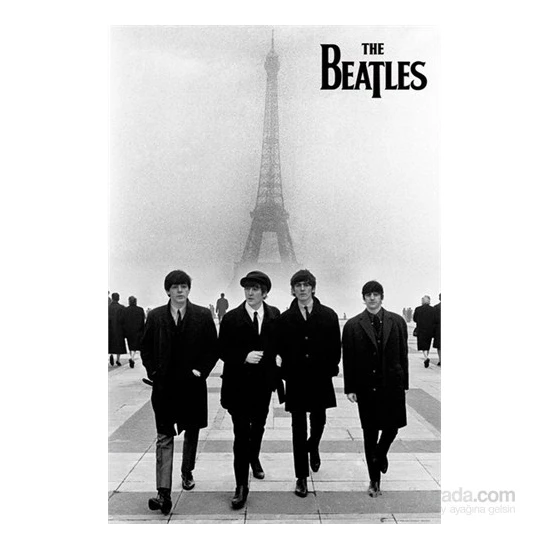 The Beatles In Paris Maxi Poster