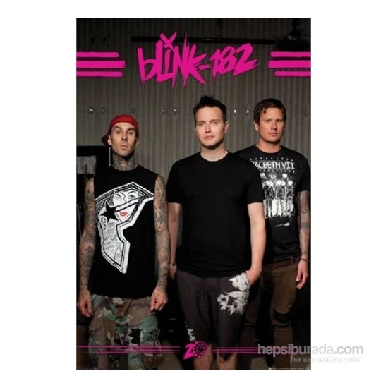 Blink 182 Euro Tour Maxi Poster