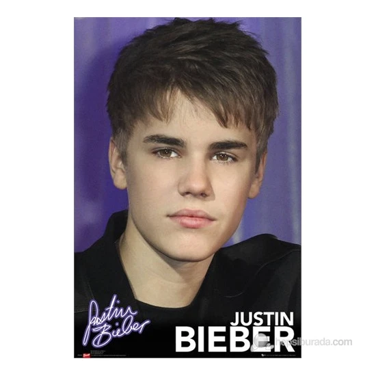 Justin Bieber  Pin Up Purple Maxi Poster