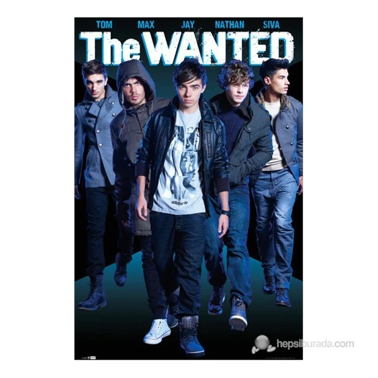 The Wanted Names Maxi Poster