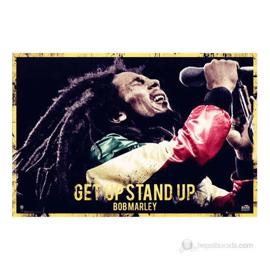 Bob Marley Get Up Maxi Poster