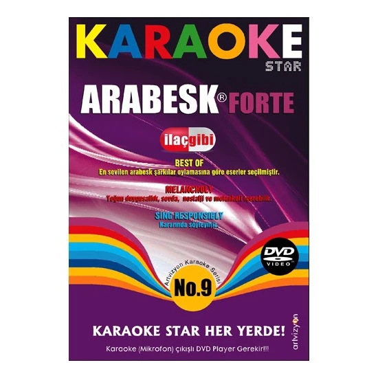 Karaoke Star No:9 Arabesk Forte - İlaç Gibi