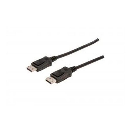 Digitus DP to DP DisplayPort Bağlantı Kablosu 2m Kilit Mekanizma (AK-340100-020-S)