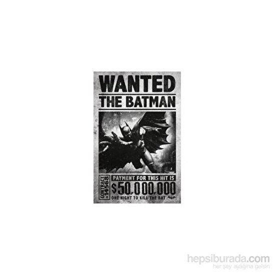 Maxi Poster Batman Arkham Origins Wanted
