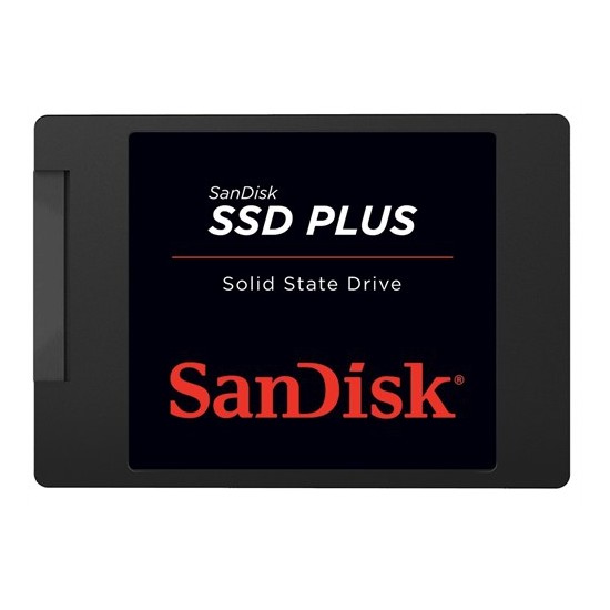 Sandisk SSD Plus 480GB 530MB-445MB/s Sata 3 2.5" SSD (SDSSDA-480G-G26)