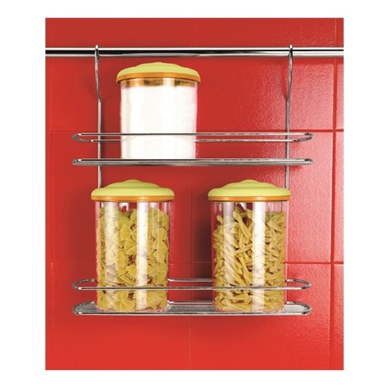 Ganci Sotto Armadietto Per Tazze - 2 Pezzi, Bianchi, Senza Fori, Carico 3 Kg, Per Cucina O Armadio - Foto 7