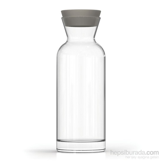 Paşabahçe Zest Glass Mini Süt Şişesi - Gri Silikon Tıpalı