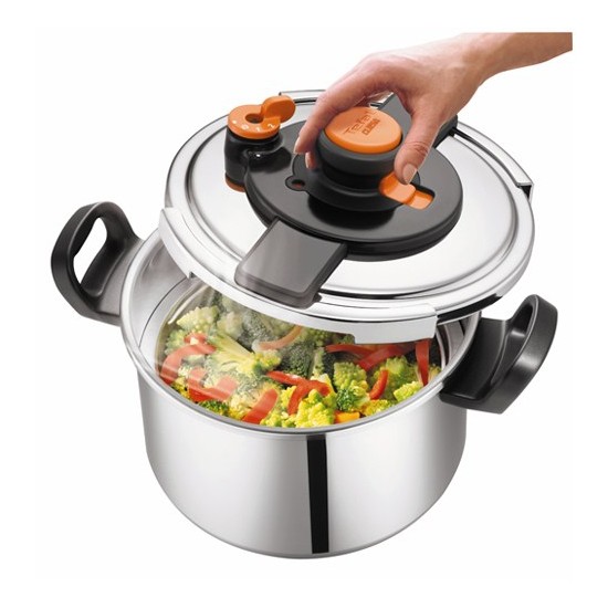 Tefal Clipso Control One 6lt. 2 Hız Turuncu Düdüklü Tencere Fiyatı