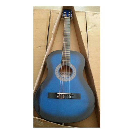 Gonzales Klasik Gitar M831-Bl Mavi+Kılıf